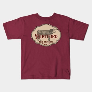 Hereford - The Original Premium Beef Kids T-Shirt